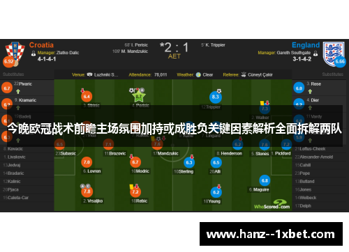 今晚欧冠战术前瞻主场氛围加持或成胜负关键因素解析全面拆解两队